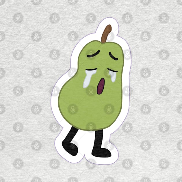 Sad Pear by Satyn